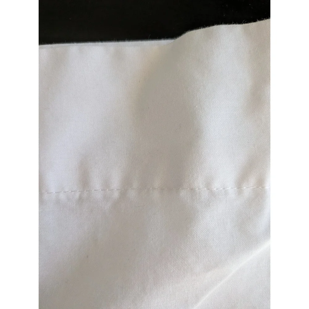Vintage Hand Embroidered Floral Bird Cotton Pillowcase Set 4 Cottagecore